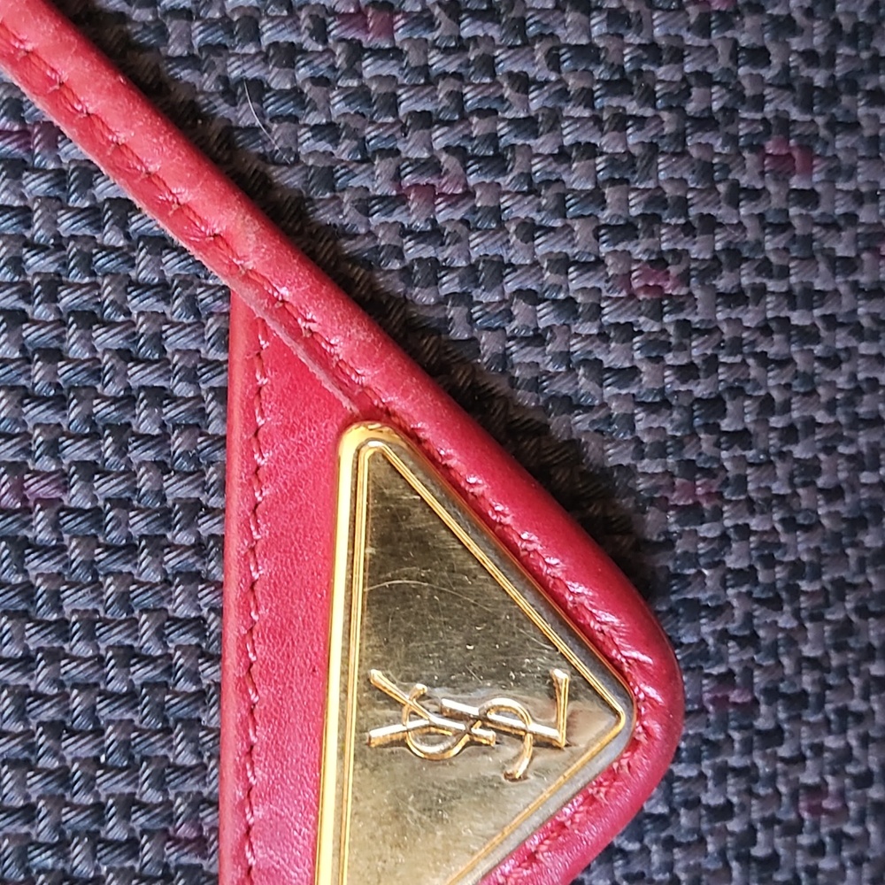 Yves Saint Laurent Vintage Tweed Bag - Picture 3 of 11